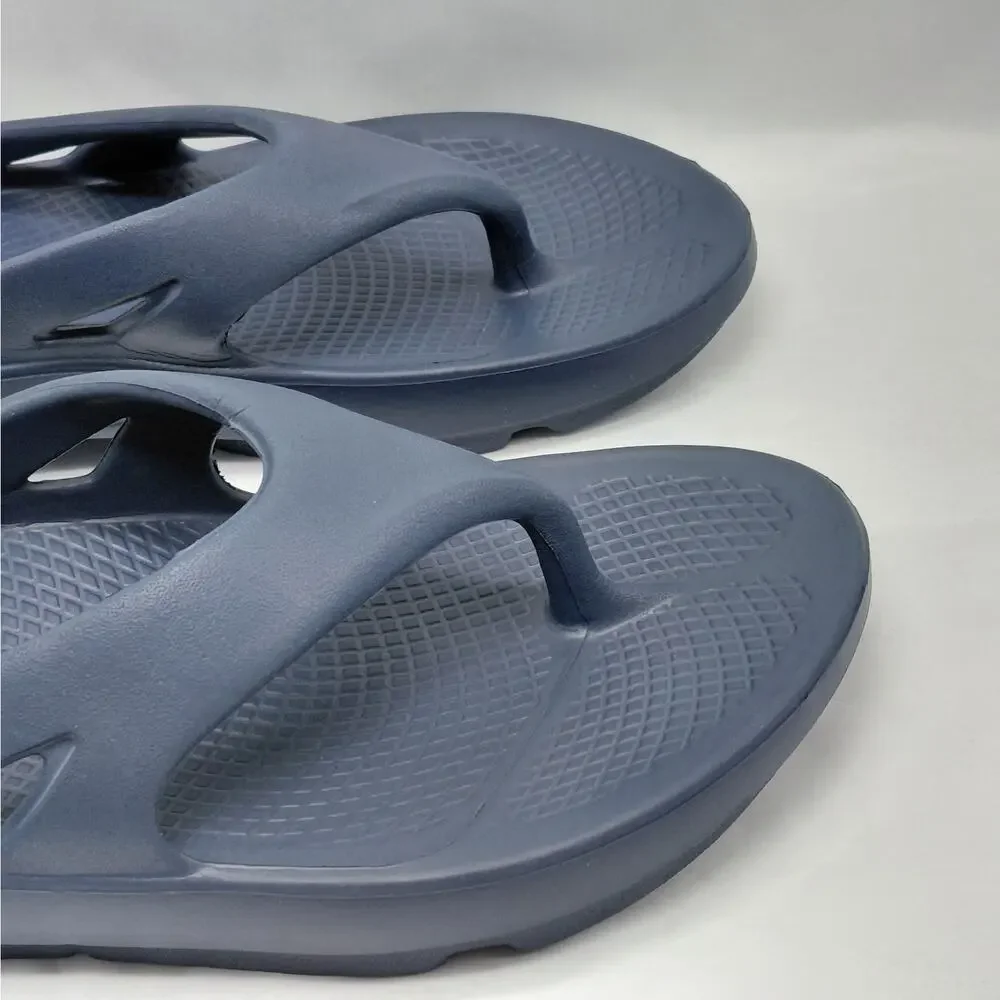 Hurley Men's Injection Flip-Flop Thong Sandals Size 11 Blue Casual Beach Shoes